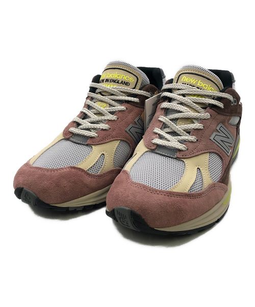 NEW BALANCE（ニューバランス）NEW BALANCE (ニューバランス) スニーカー ピンク×グレー サイズ:27.5 未使用品の古着・服飾アイテム