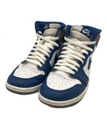 NIKE（ナイキ）の古着「Air Jordan 1 High OG "True Blue"」｜ホワイト×ブルー