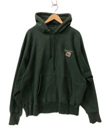 Champion REVERSE WEAVE（チャンピオン リバース ウィーブ）の古着「プルオーバーパーカー」｜グリーン