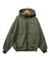 X-LARGE（エクストララージ）の古着「NYLON PUFFER JACKET」｜グリーン