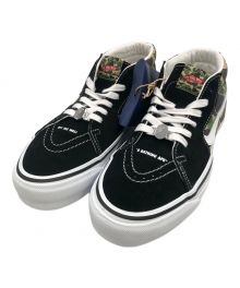 VANS×A BATHING APE（バンズ×アベイシングエイプ）の古着「スニーカー」｜グリーン×ブラック