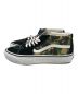 VANS (バンズ) A BATHING APE (アベイシングエイプ) スニーカー グリーン×ブラック サイズ:26：18000円