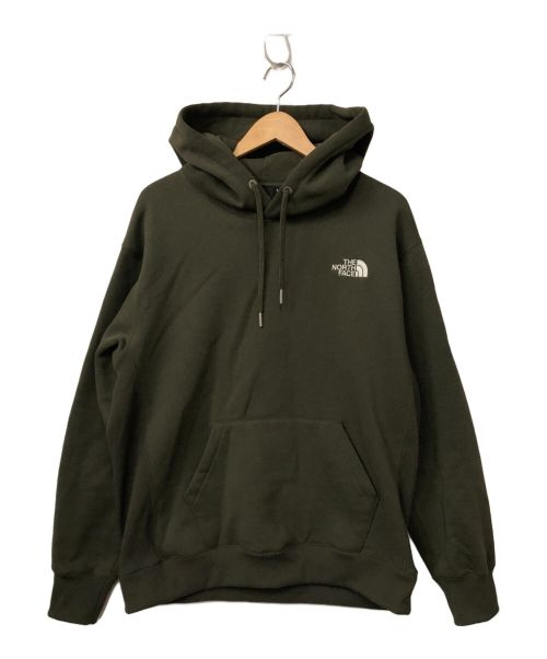 THE NORTH FACE（ザ ノース フェイス）THE NORTH FACE (ザ ノース フェイス) スクエアロゴフーディ オリーブ サイズ:Lの古着・服飾アイテム