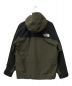 THE NORTH FACE (ザ ノース フェイス) マウンテンライトジャケット オリーブ×ブラック サイズ:M：23000円