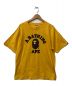 A BATHING APE（アベイシングエイプ）の古着「Tシャツ」｜イエロー