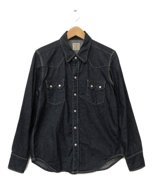 TCB jeans（ティーシービー ジーンズ）TCB jeans (ティーシービー ジーンズ) デニムウエスタンシャツ インディゴ サイズ:不明の古着・服飾アイテム