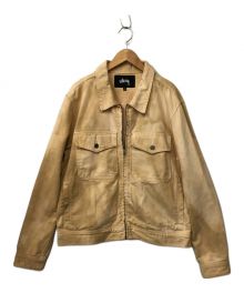 stussy（ステューシー）の古着「ジップジャケット」｜アイボリー