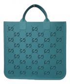 GUCCIグッチ）の古着「トートバッグ」｜スカイブルー