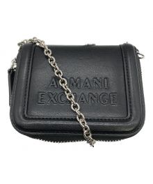 ARMANI EXCHANGE（アルマーニ エクスチェンジ）の古着「ミニウォレット」｜ブラック