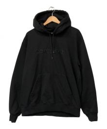 CarHartt（カーハート）の古着「プルオーバーパーカー」｜ブラック