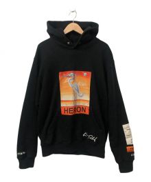 HERON PRESTON（ヘロンプレストン）の古着「プルオーバーパーカー」｜ブラック