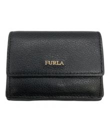 FURLA（フルラ）の古着「3つ折り財布」｜ブラック