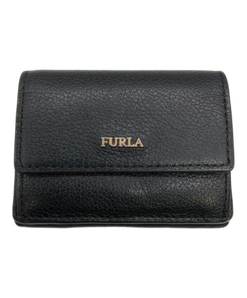 FURLA（フルラ）FURLA (フルラ) 3つ折り財布 ブラックの古着・服飾アイテム