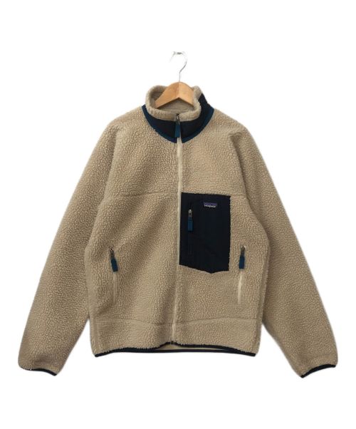 Patagonia（パタゴニア）Patagonia (パタゴニア) クラシックレトロXジャケット アイボリー サイズ:Mの古着・服飾アイテム