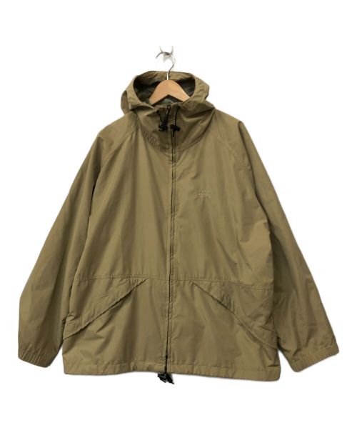 stussy（ステューシー）stussy (ステューシー) ナイロンパーカー カーキ サイズ:Lの古着・服飾アイテム