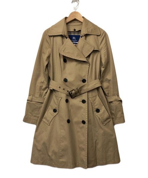 BURBERRY BLUE LABEL（バーバリーブルーレーベル）BURBERRY BLUE LABEL (バーバリーブルーレーベル) トレンチコート カーキ サイズ:38の古着・服飾アイテム