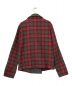 Vivienne Westwood RED LABEL (ヴィヴィアンウエストウッドレッドレーベル) ウールジップジャケット レッド×グレー サイズ:2：13000円