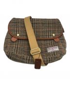 Harris Tweed×bradyハリスツイード×ブレディ）の古着「ショルダーバッグ」｜ベージュ