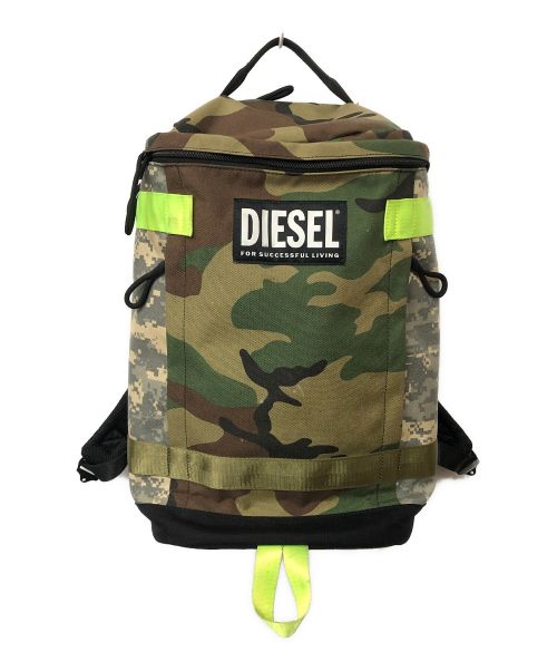 DIESEL（ディーゼル）DIESEL (ディーゼル) バックパック グリーンの古着・服飾アイテム