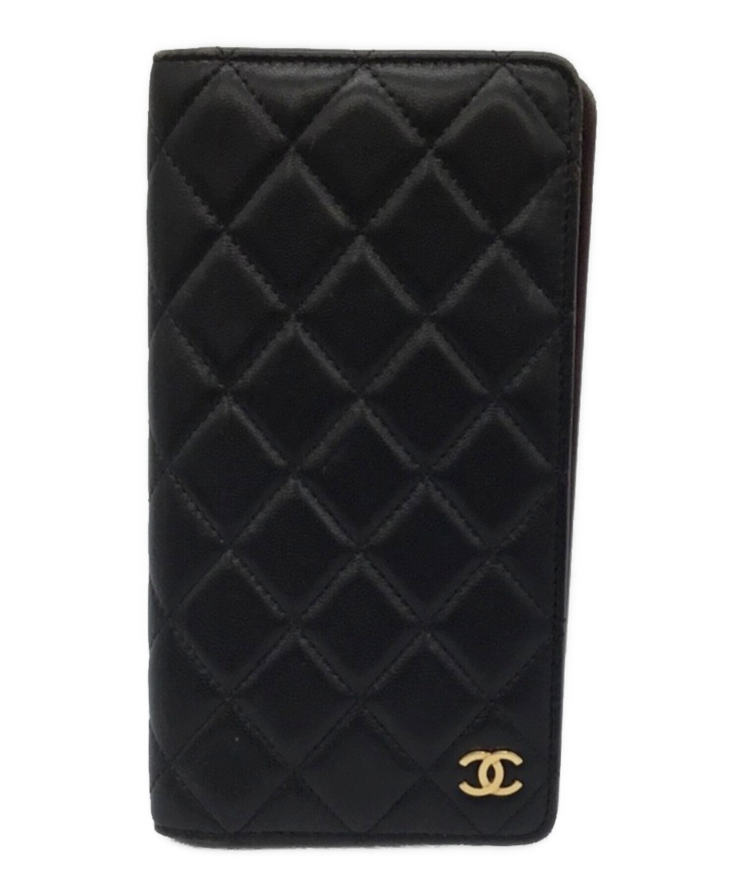 中古・古着通販】CHANEL (シャネル) 手帳カバー ブラック｜ブランド