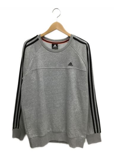 【中古・古着通販】adidas (アディダス) スウェット グレー