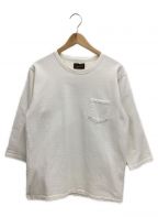 JAPAN BLUEジャパンブルー）の古着「スウェットTシャツ」｜ホワイト