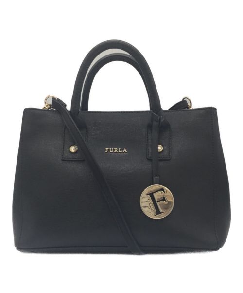 FURLA（フルラ）FURLA (フルラ) ミニショルダーバッグ ブラックの古着・服飾アイテム