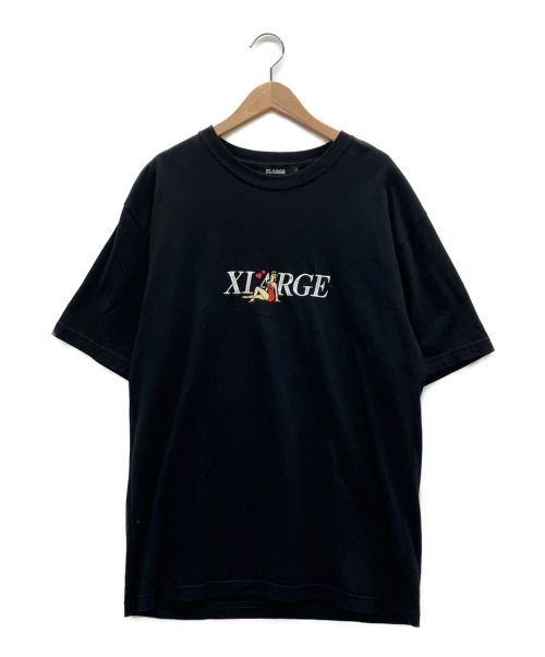 X-LARGE（エクストララージ）X-LARGE (エクストララージ) Tシャツ ブラック サイズ:Lの古着・服飾アイテム