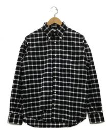 INDIVIDUALIZED SHIRTS（インディビジュアライズドシャツ）の古着「シャツ」｜ブラック×ホワイト