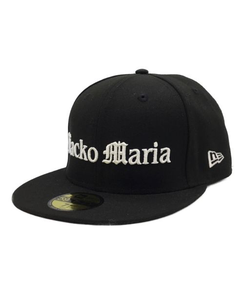 New Era（ニューエラ）New Era (ニューエラ) WACKO MARIA (ワコマリア) キャップ ブラック サイズ:7 1/2の古着・服飾アイテム