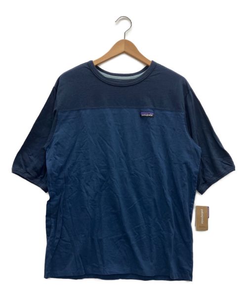 Patagonia（パタゴニア）Patagonia (パタゴニア) Tシャツ ネイビー サイズ:Mの古着・服飾アイテム