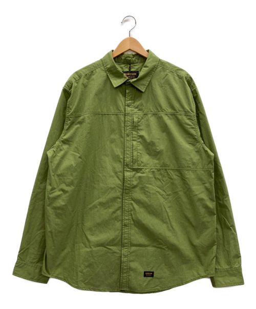 BURTON（バートン）BURTON (バートン) シャツ グリーン サイズ:XLの古着・服飾アイテム