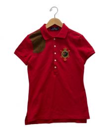 POLO RALPH LAUREN（ポロ・ラルフローレン）の古着「ポロシャツ」｜レッド