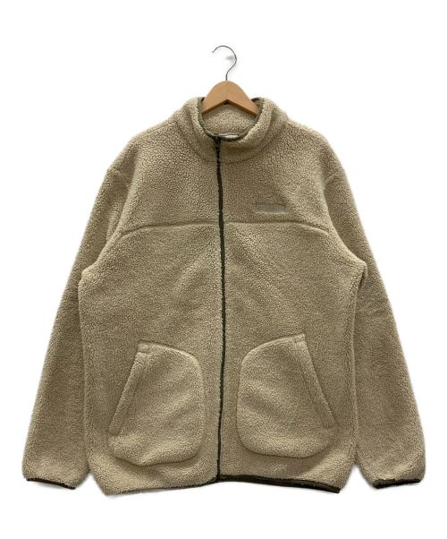 Columbia（コロンビア）Columbia (コロンビア) ラギットリッジ 2 シェルパ フリース ベージュ×カーキ サイズ:XLの古着・服飾アイテム