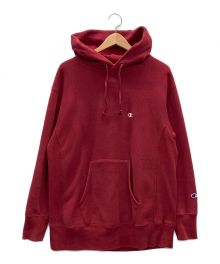 Champion REVERSE WEAVE（チャンピオン リバース ウィーブ）の古着「ーデッドスウェットシャツ リバースウィーブ」｜エンジ