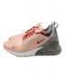 NIKE ID (ナイキアイディー) AIR MAX 270 ピンク×グレー サイズ:27.5：3980円