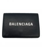 BALENCIAGAバレンシアガ）の古着「3つ折り財布」｜ブラック