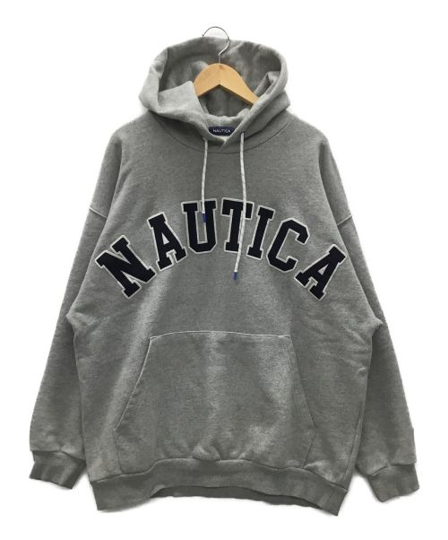 NAUTICA（ノーティカ）NAUTICA (ノーティカ) FREAK’S STORE (フリークスストア) パーカー グレー サイズ:Mの古着・服飾アイテム