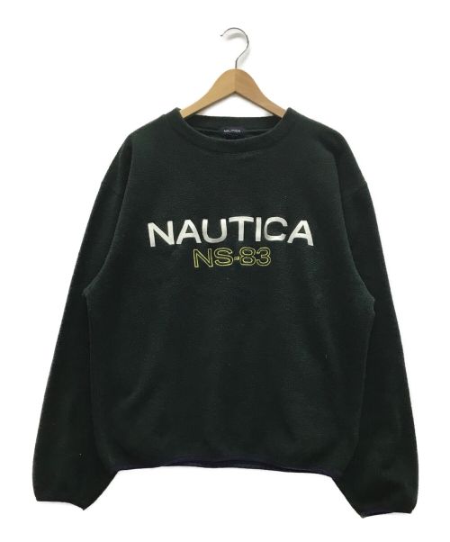 NAUTICA（ノーティカ）NAUTICA (ノーティカ) フリースプルオーバー グリーン サイズ:Mの古着・服飾アイテム