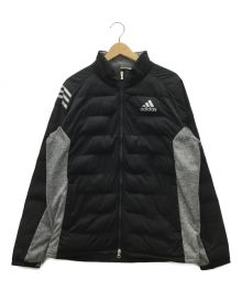 adidas（アディダス）の古着「中綿ジャケット」｜ブラック