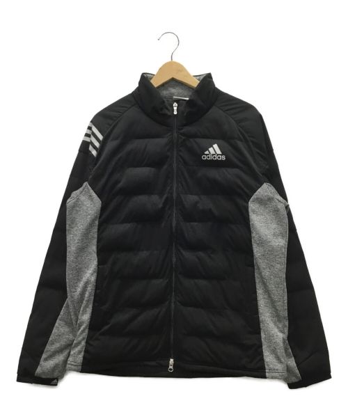 adidas（アディダス）adidas (アディダス) 中綿ジャケット ブラック サイズ:Oの古着・服飾アイテム