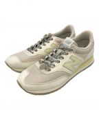 NEW BALANCE×earth music & ecologyニューバランス×アース ミュージック＆エコロジー）の古着「スニーカー」｜ライトベージュ