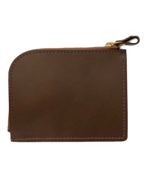 土屋鞄（ツチヤカバン）土屋鞄 (ツチヤカバン) L字ファスナー財布 ブラウンの古着・服飾アイテム