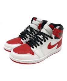 NIKE（ナイキ）の古着「AIR JORDAN 1 RETRO HIGH OG スニーカー　」｜ホワイト×レッド