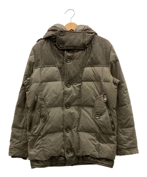 MONCLER（モンクレール）MONCLER (モンクレール) ダウンジャケット オリーブの古着・服飾アイテム