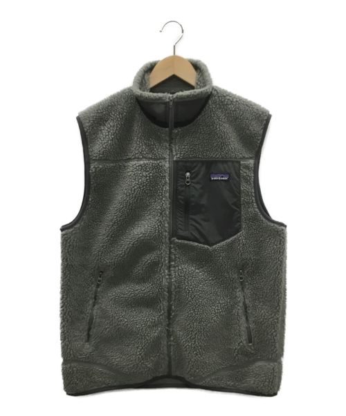 Patagonia（パタゴニア）Patagonia (パタゴニア) クラシックレトロXベスト グレー サイズ:Mの古着・服飾アイテム