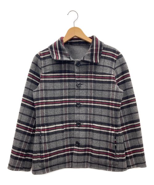 Eddie Bauer（エディーバウアー）Eddie Bauer (エディーバウアー) リバーシブルジャケット グレー サイズ:Sの古着・服飾アイテム