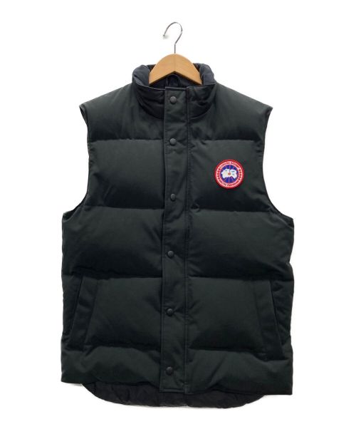 CANADA GOOSE（カナダグース）CANADA GOOSE (カナダグース) ダウンベスト ブラック サイズ:Mの古着・服飾アイテム