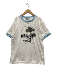 DAIRIKU（ダイリク）の古着「Tシャツ」｜ホワイト×ブルー