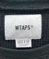 WTAPS (ダブルタップス) ワッフルカットソー ブラック サイズ:X03：7800円